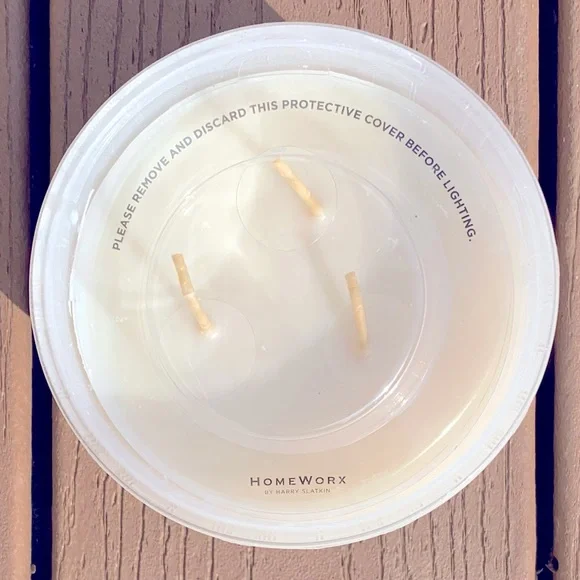 ⭐️SOLD OUT⭐️🆕 “ICED BUTTERCREAM” HARRY SLATKIN HOMEWORX 3 WICK, 14oz CANDLE NWT - Picture 2 of 6